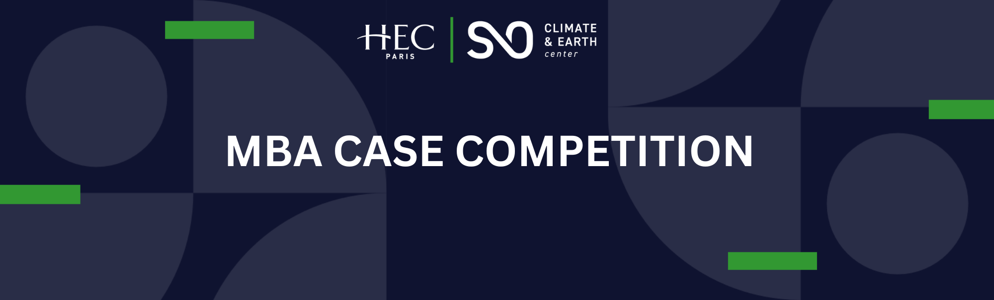 HEC MBA climate & earth case competition