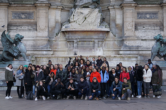 Programme PACE - Sortie Paris - Photo de groupe