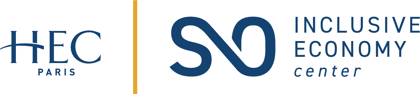 HEC S&O Institute Inclusive Economy Center logo blue