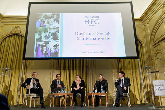 Soirée Fondation HEC 8 nov. - Table-ronde diversité