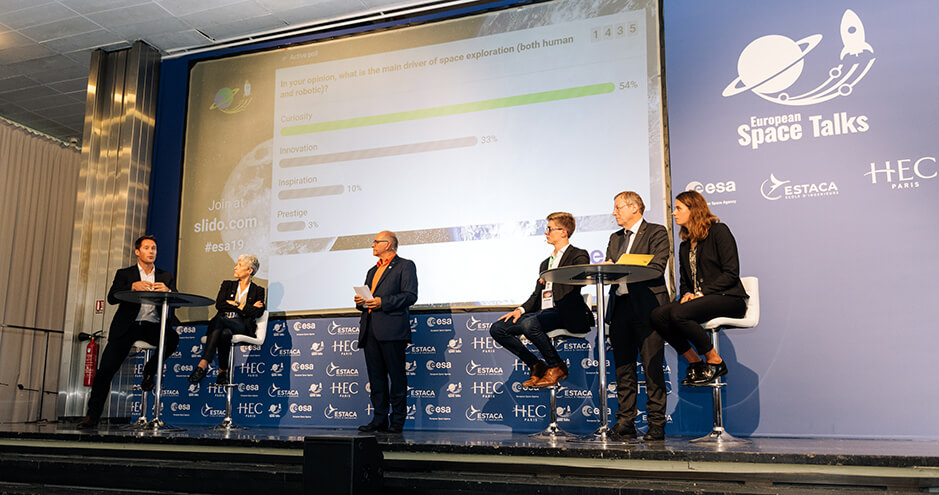 European Space Talks - HEC Paris - Oct. 8, 2019