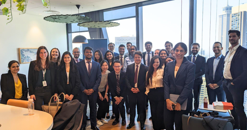 MBA students in Dubai