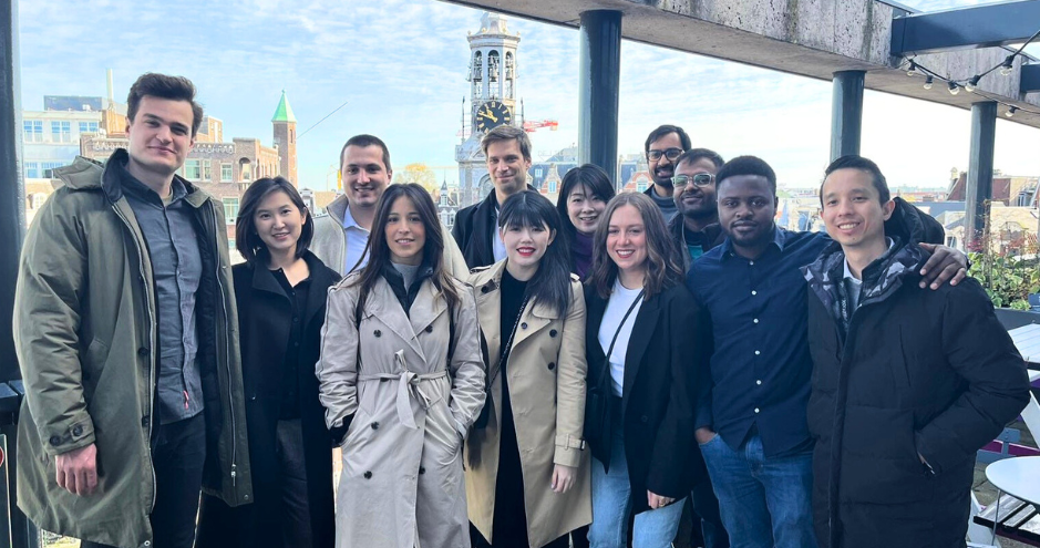 MBA students in Amsterdam