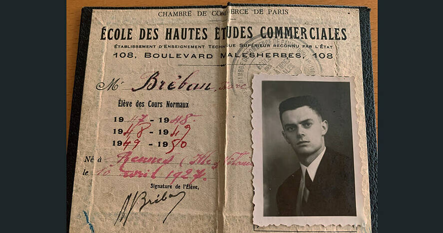 © HEC Paris - Carte d'étudiant Marc Bréban