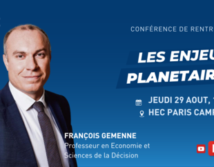 Conference Gemenne - Enjeux planétaires