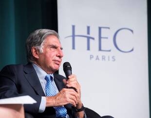 Ratan Tata’s Legacy: Visionary and Responsible Leadership in a Globalized World Remembered at HEC Paris - Ratan Tata's Conference at HEC Paris in 2015