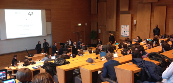 Success-hungry digital entrepreneurs pitch their ideas at HEC Paris - HEC Paris 2016