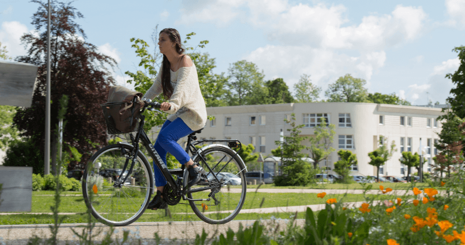 Girl on Bike HECParis